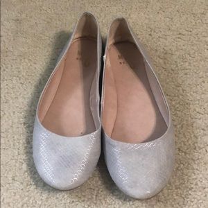 Grey flats Size 8.5